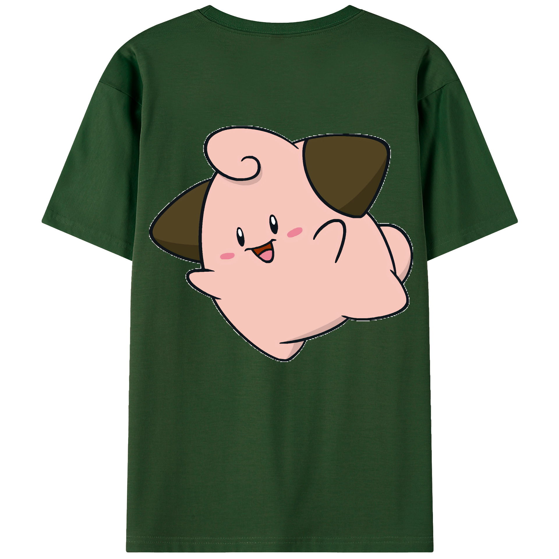 （画像用） ポケットモンスター Pokémon 綿100％半袖Tシャツ（背面プリント）